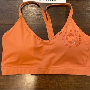 Gymshark kkfit earth orange sports bra size S